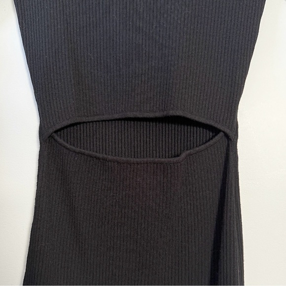 ARITZIA Wilfred Cutout Knit Longsleeve Mini Dress - Picture 5 of 13